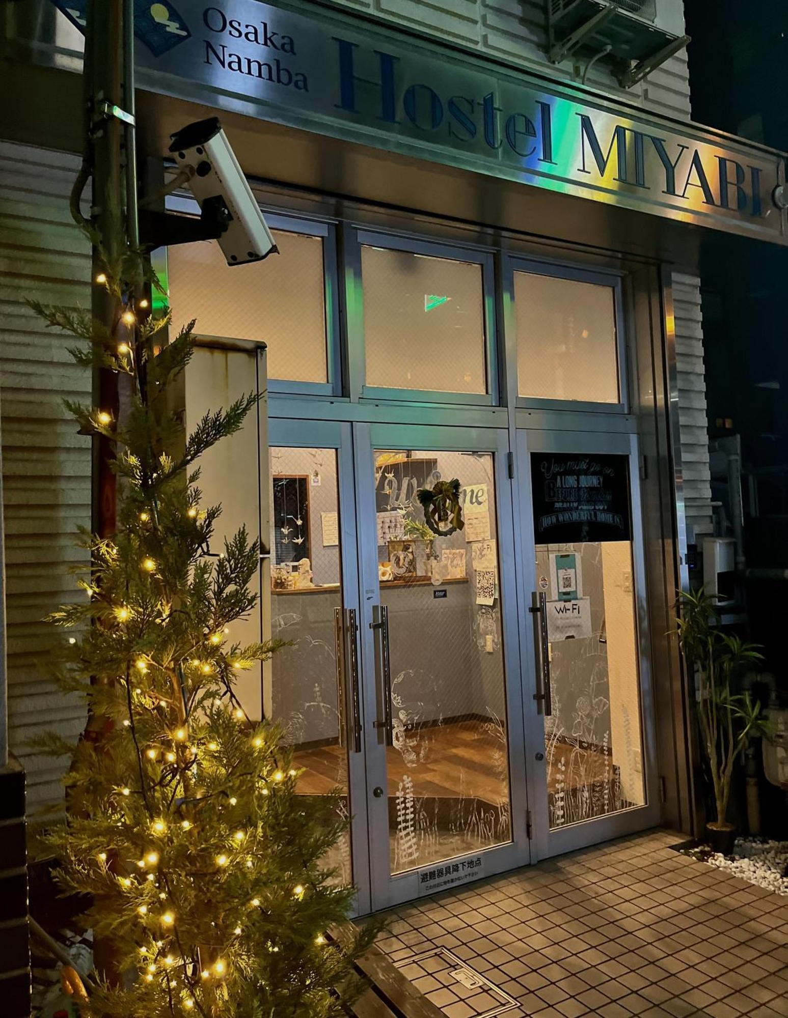 Osaka Namba Hostel Miyabi Экстерьер фото